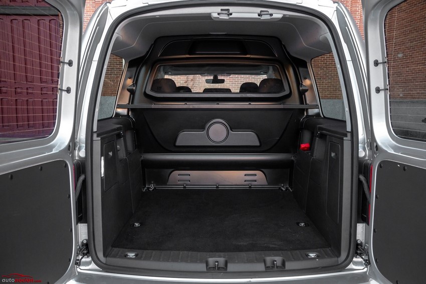 Interior del VW Caddy GNC