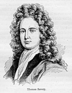 Thomas Savery patenta un motor de vapor
