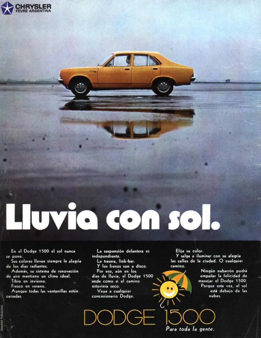 Memorias del motor 12 de agosto de 1971