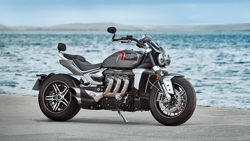 Triumph Rocket 3 GT Silver Ice