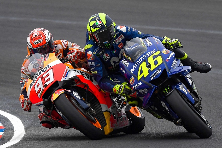 Valentino Rossi Vs Marc Marquez