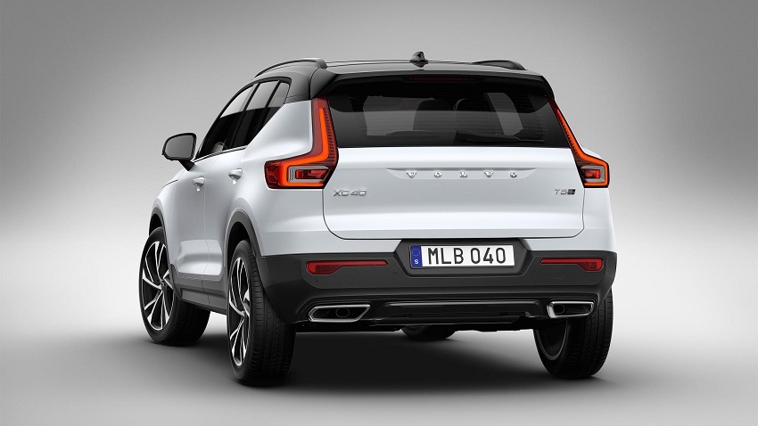 Parte trasera del Volvo XC40