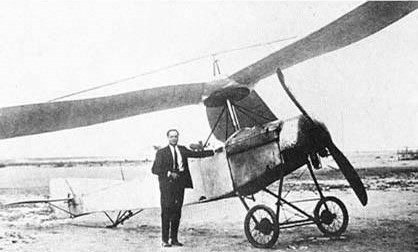 autogiro inventado por el murciano Juan de la Cierva