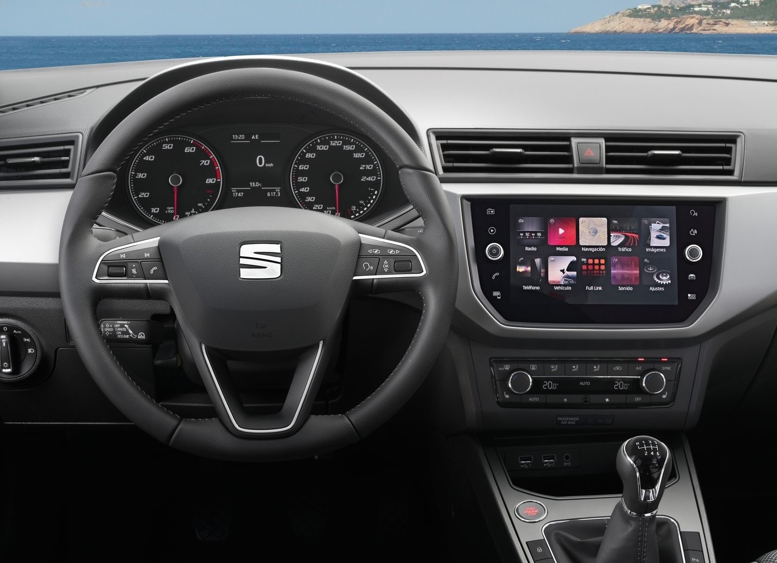 Panel interior, Seat Ibiza 2018