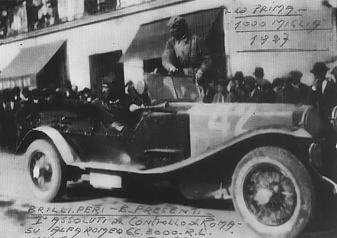 primera edición de la Mille Miglia