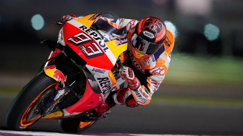 Marc Marquez MotoGP 2019 test Qatar