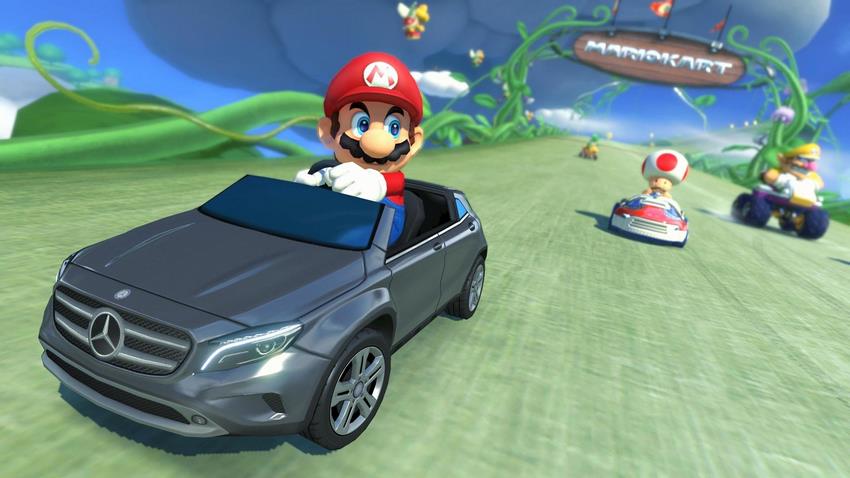 Mercedes-Benz dará cabida a Súper Mario en sus coches