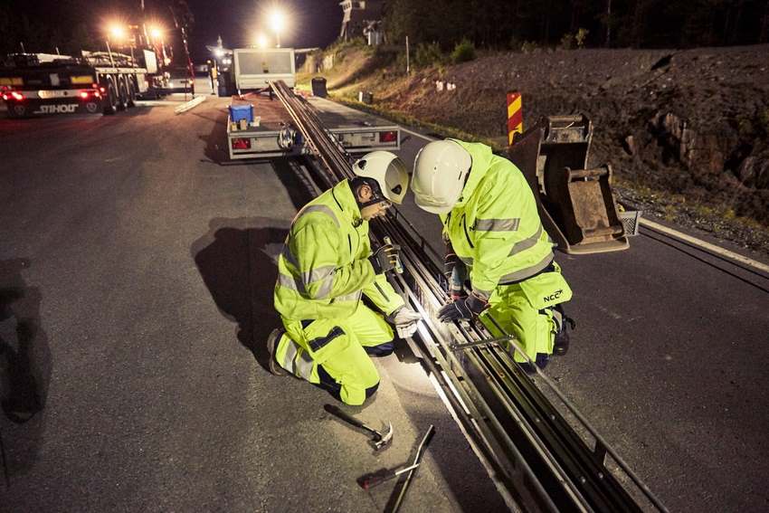 Primera carretera eléctrica en Suecia