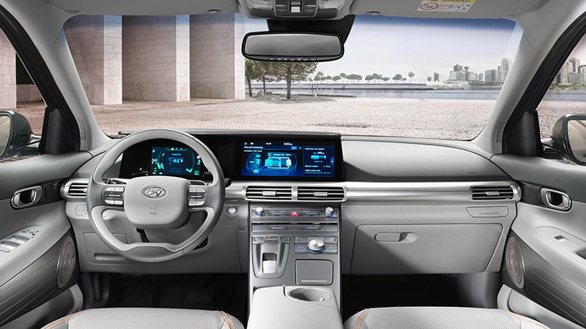 Interior del Hyundai Nexo
