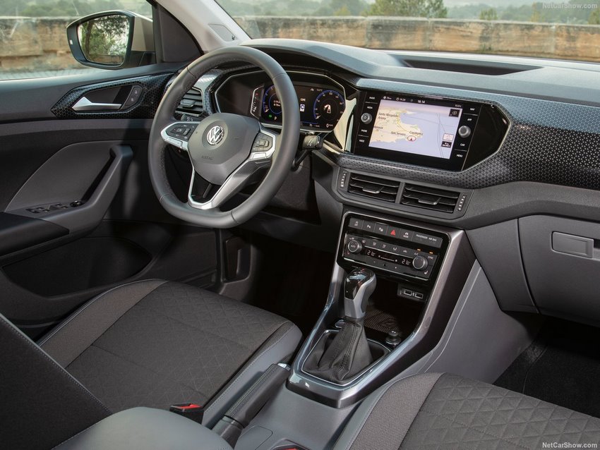 Interior del Volkswagen T-Cross