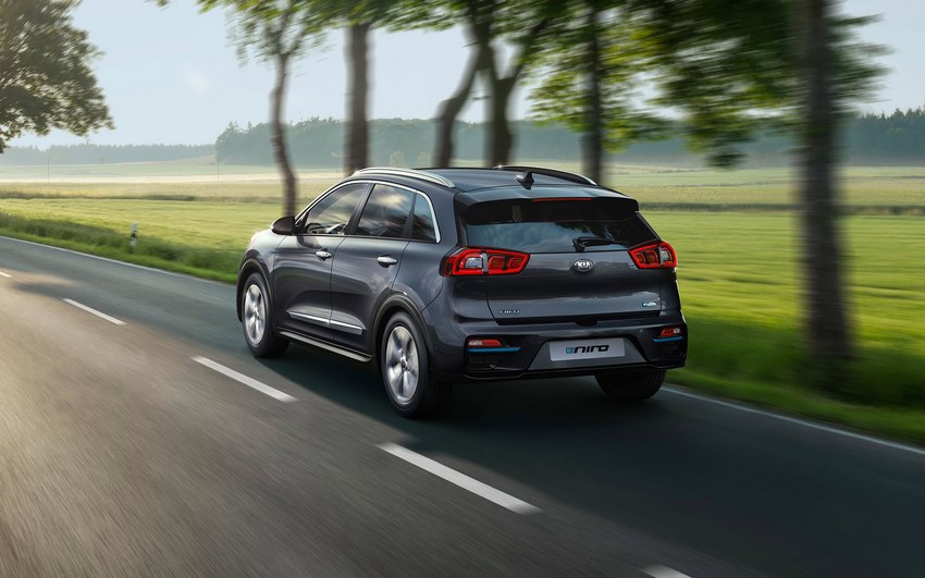 Parte trasera del Kia e-Niro