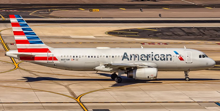 Ovni visto por american airlines