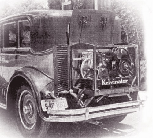 El primer auto con aire acondicionado