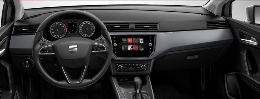 Interior del Seat Arona