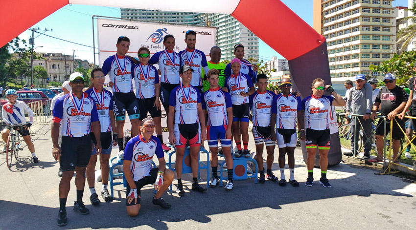 Premiados del Gran Fondo Tour Cuba 2018