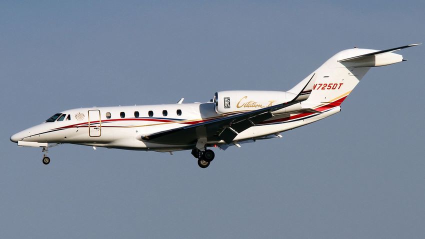 Cessna Citation X de Donald Trump