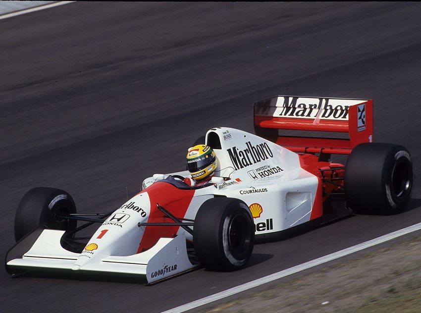 Memorias del Motor: Gran Premio de F1 en Huangaroring, Arton Senna