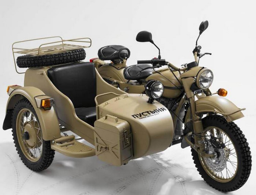 moto Ural de postguerra, año 1988