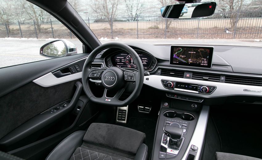 Interior del Audi S4 2019