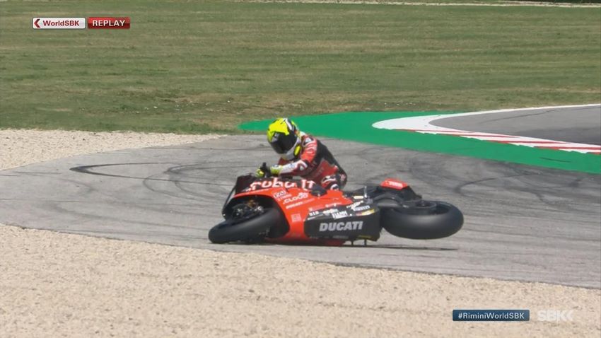 Alvaro Bautista de Ducati en Milano 2019