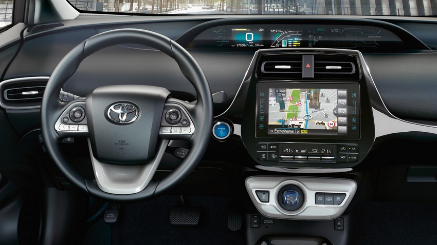 Interior del Prius PHV