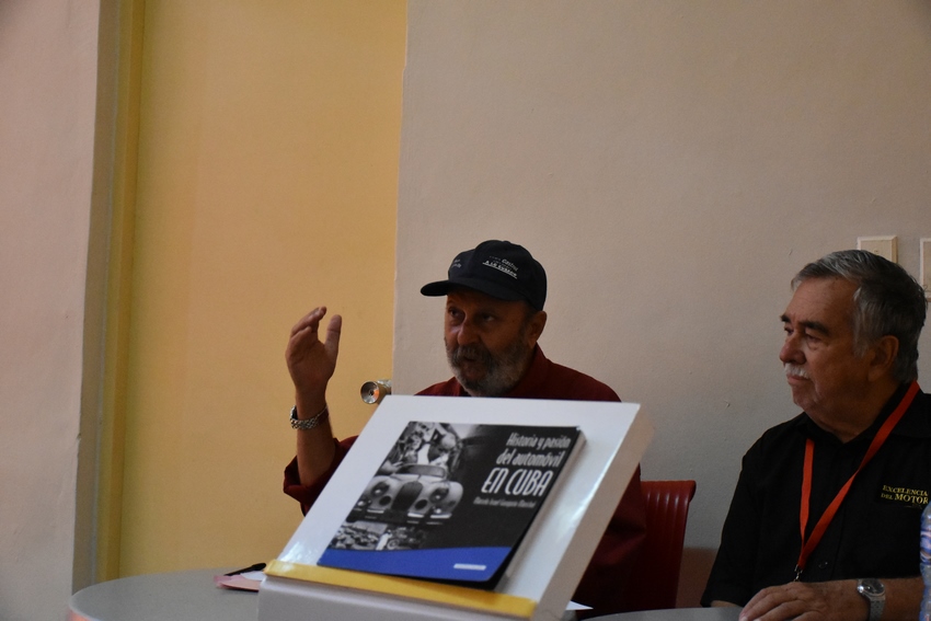 Historia y pasión del automovilismo en Cuba, presentado en el II Salón de Excelencias del Motor