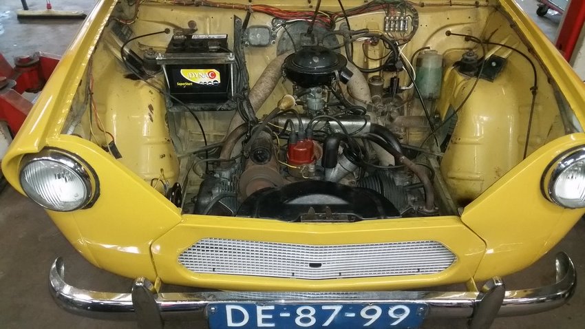 Motor del DAF 600