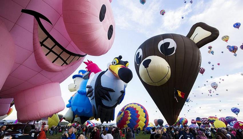 Los Festivales de Globos Aerostáticos