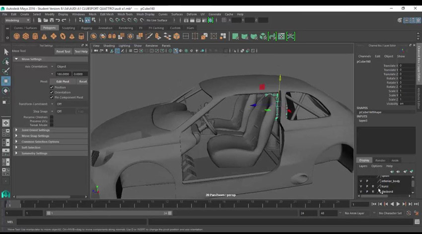 Audi Visualization Engine 3D