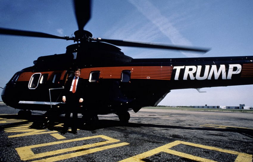 Helicóptero Sikorsky S-76B de Donald Trump