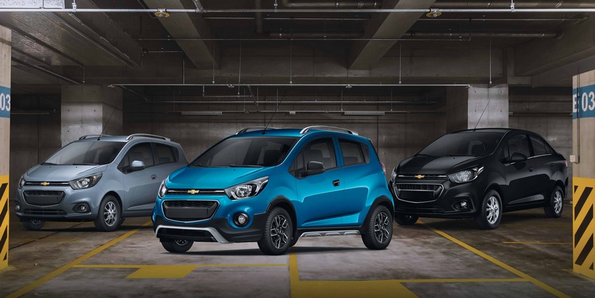 Chevrolet Beat 2019 en sus 3 formas