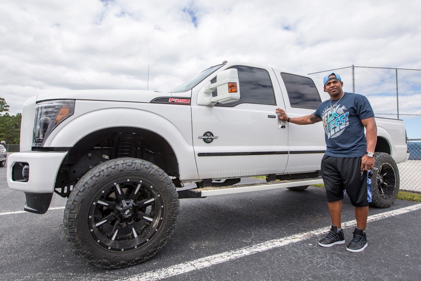 El Ford F-250 de Yoenis Céspedes