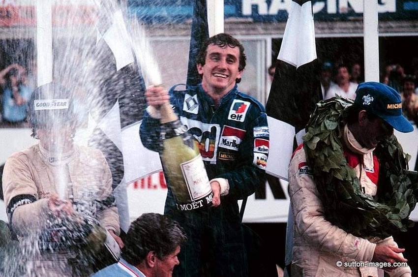 Memorias del motor: del 30 de junio al 7 de julio, Alain Prost en el GP de Francia