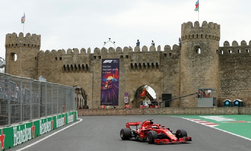 Vettel, GP Bakú