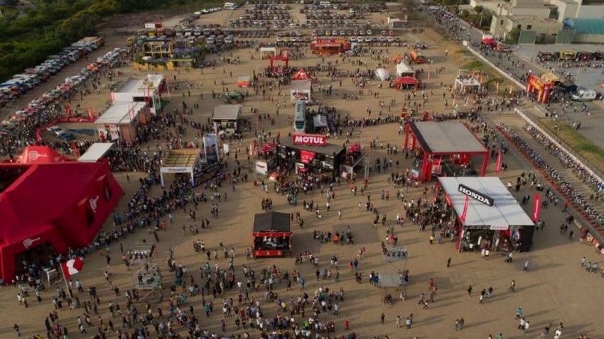 Rally Dakar-2019 vista aérea