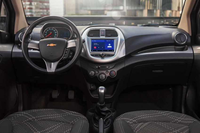 Interior del Chevrolet Beat 2019