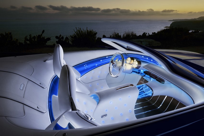 Interior del Visión Mercedes-Maybach 6 Cabriolet