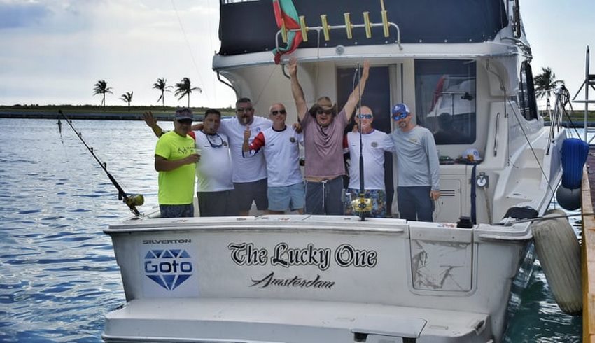 El equipo búlgaro a bordo de The Lucky One levantó la Copa Hemingway del Torneo Internacional de la Pesca de la Aguja efectuado del 10 al 15 de junio