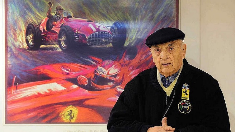 José Froilán González, piloto argentino de automovilismo 