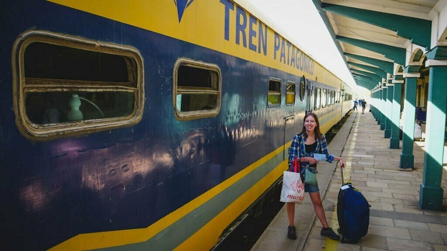 A la Patagonia en tren