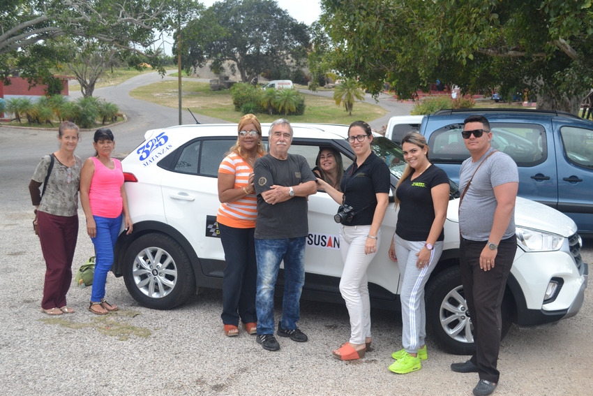 Tras una tarde maravillosa en la Ermita, nos vamos en el Hyundai Creta