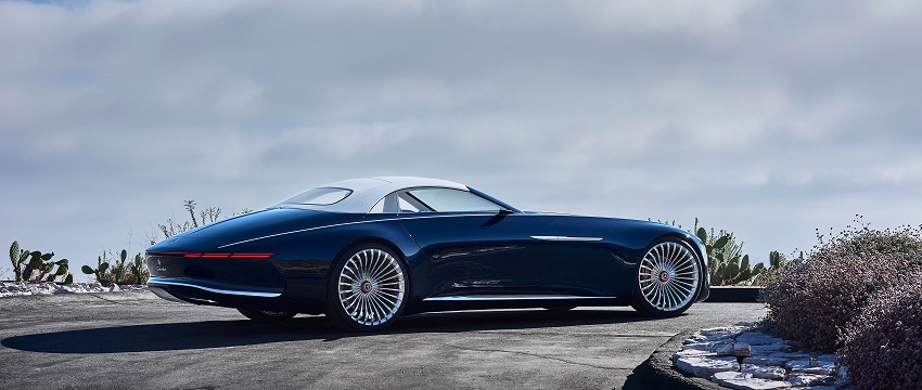 Visión Mercedes-Maybach 6 Cabriolet, parte trasera