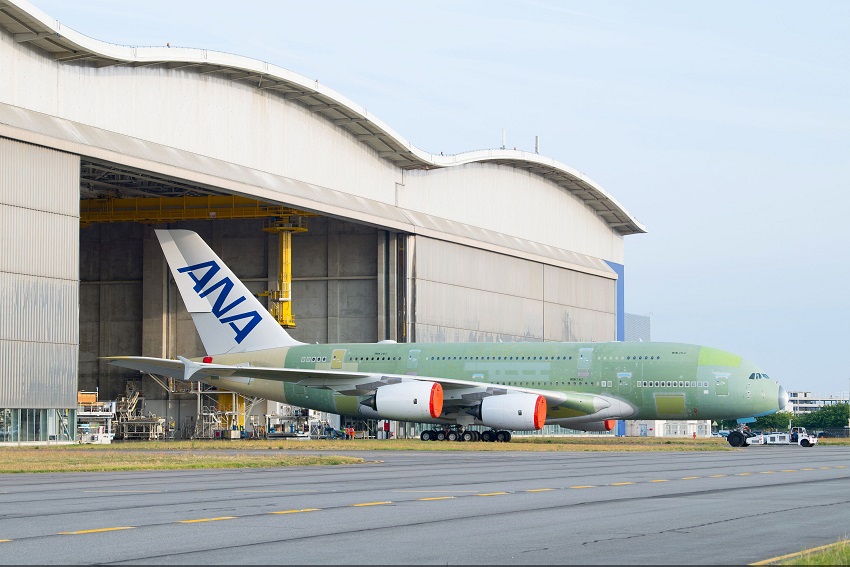 Avión A-380 de ANA