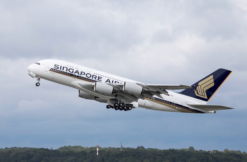 Airbus A-380 de Singapore Airlines