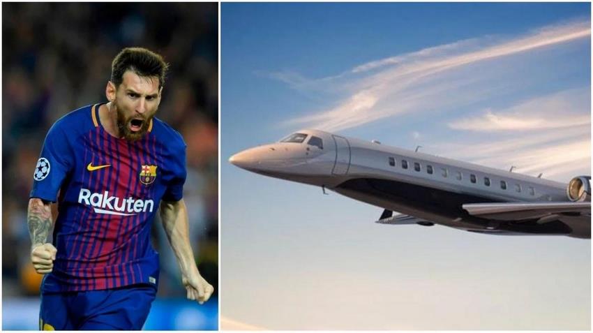Jet privado de Messi