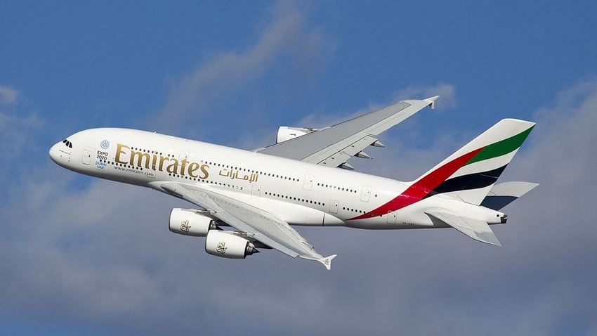 Airbus A-380 de Emirates