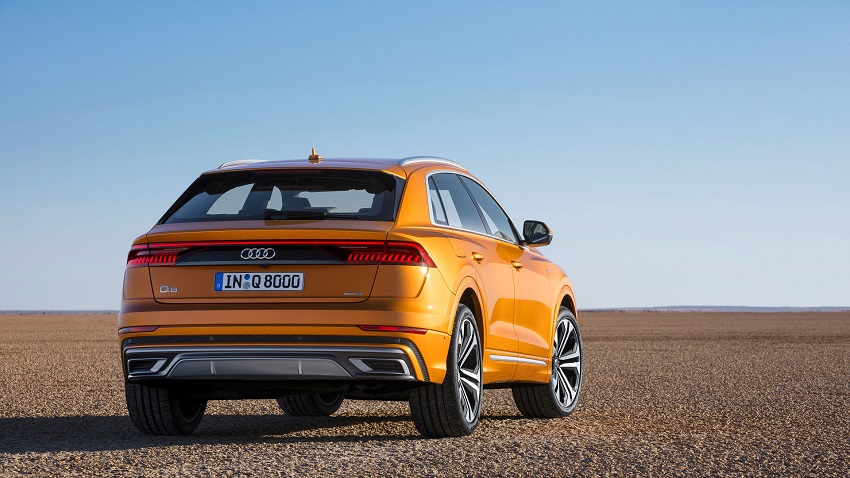 Audi Q8 Vista trasera