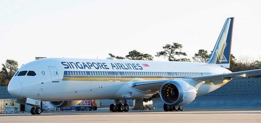 Singapore Airlines fue la aerolínea de lanzamiento del B-787-10