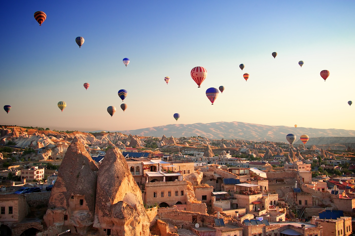 Viajar en globo, Cappadocia, Turquía