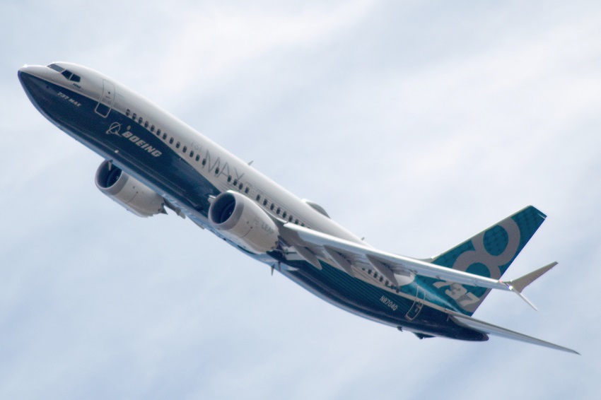 Variante del Boeing 737 MAX 8. Tomado de Wikipedia.